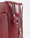 Executive Men's Original Leather Briefcase  (Royal Cherry Salmon) - Thumbnail 6