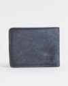 Cambridge - Men’s Original Leather Wallet (Rugged Blue) - Thumbnail 6