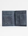 Hyde [Sleek Series] Men’s Original Leather Wallet (Rugged Blue) - Thumbnail 2