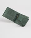 Derby - Men’s Original Leather Wallet (Rugged Green) - Thumbnail 5