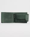 Derby - Men’s Original Leather Wallet (Rugged Green) - Thumbnail 6