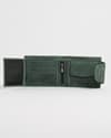 Derby - Men’s Original Leather Wallet (Rugged Green) - Thumbnail 8