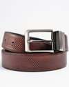 Arsenal Men's Original Leather Belt  Reversible (Black & Brown) - 28-44 - Thumbnail 8