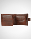 Yorkshire Men’s Original Leather Wallet (Cherry & Brown Blend) - Thumbnail 6