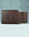 Columbus Men’s Original Leather Wallet Vintage Edition (Brown) - Thumbnail 3