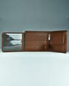 Harley Men’s Original Leather Wallet (Brown) - Thumbnail 3