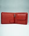 Redburry Men’s Original Leather Wallet (Red) - Thumbnail 2