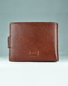 Richmond Men’s Original Leather Wallet (Cherry Blend) - Thumbnail 4
