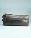 Belgium -  Original Leather Dopp Kit (Vintage Brown) - Thumbnail 2