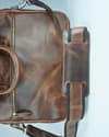 Executive Men's Original Leather Laptop Bag (Vintage Brown) - Thumbnail 5