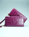 Isabella - Women’s Original Leather Wallet (Premium Purple) - Thumbnail 1