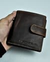 Braxton- Men’s Original Leather Wallet (Vintage Brown) - Thumbnail 1