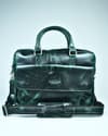 Executive Men's Original Leather Laptop Bag (Vintage Green) - Thumbnail 1