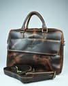 Executive Men's Original Leather Laptop Bag (Vintage Brown) - Thumbnail 2
