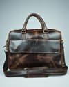 Executive Men's Original Leather Laptop Bag (Vintage Brown) - Thumbnail 3