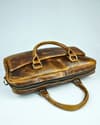 Executive Men's Original Leather Laptop Bag (Vintage Tan) - Thumbnail 3