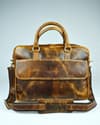 Executive Men's Original Leather Laptop Bag (Vintage Tan) - Thumbnail 5