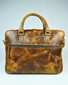 Executive Men's Original Leather Laptop Bag (Vintage Tan) - Thumbnail 6