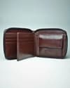 Luxury Series Men’s Original Leather Wallet (Cherry) - Thumbnail 2