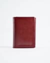 Dublin - Men’s Original Leather Trifold Wallet (Brown & Cherry Blend) - Thumbnail 2