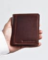 Aubrey - Men’s Original Leather Wallet - Vintage Brown - Thumbnail 4