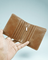 Aubrey - Men’s Original Leather Wallet (Luxury Brown) - Thumbnail 2