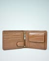 Cambridge Men’s Original Leather Wallet (Croco Brown) - Thumbnail 2