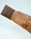 Cambridge - Men’s Original Leather Wallet (Walnut Brown) - Thumbnail 5