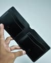 Berlin (Sleek Series) - Men’s Original Leather Wallet (Jet Black) - Thumbnail 2