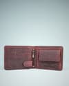 Cambridge Men’s Original Leather Wallet (Rugged Cherry) - Thumbnail 3