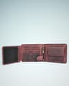 Cambridge Men’s Original Leather Wallet (Rugged Cherry) - Thumbnail 5