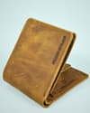 Cambridge - Men’s Original Leather Wallet (Vintage Rustic Tan) - Thumbnail 1