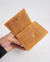 Dublin - Men’s Original Leather Trifold Wallet (Rugged Series) - Tan - Thumbnail 7