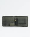 Cambridge Men’s Original Leather Wallet (Rugged Green) - Thumbnail 4
