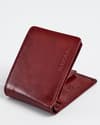 Cambridge Men’s Original Leather Wallet (Luxury Brown & Cherry Blend) - Thumbnail 10