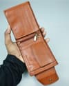 Derby - Men’s Original Leather Wallet (Cognac) - Thumbnail 7