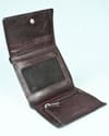 Dublin - Men’s Original Leather Trifold Wallet (Cherry) - Thumbnail 1