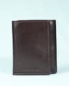 Dublin - Men’s Original Leather Trifold Wallet (Cherry) - Thumbnail 2