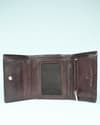 Dublin - Men’s Original Leather Trifold Wallet (Cherry) - Thumbnail 5