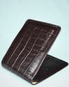 Heritage - Men’s Original Leather Wallet (Croco Cherry) - Thumbnail 1