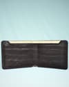 Heritage - Men’s Original Leather Wallet (Croco Cherry) - Thumbnail 2
