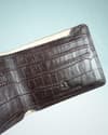 Heritage - Men’s Original Leather Wallet (Croco Cherry) - Thumbnail 5