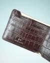 Heritage - Men’s Original Leather Wallet (Croco Cherry) - Thumbnail 7