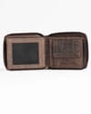 Tokyo Men’s Original Leather Wallet (Croco Rugged Brown) - Thumbnail 5