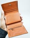 Detroit - Men’s Original Leather [Smart Card Pop UP] Wallet (Cognac) - Thumbnail 2
