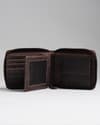 Tokyo Men’s Original Leather Wallet (Croco Vintage Brown) - Thumbnail 2