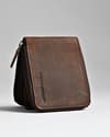 Tokyo Men’s Original Leather Wallet - (Rugged Series) - Brown - Thumbnail 8