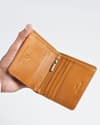Aubrey - Men’s Original Leather Wallet (Almond Brown) - Thumbnail 2