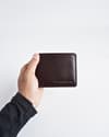 Conway (Sleek Series) - Men’s Original Leather Wallet (Cherry) - Thumbnail 3