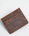 Darwin - Men’s Original Leather Card Holder (Rugged Brown) - Thumbnail 1